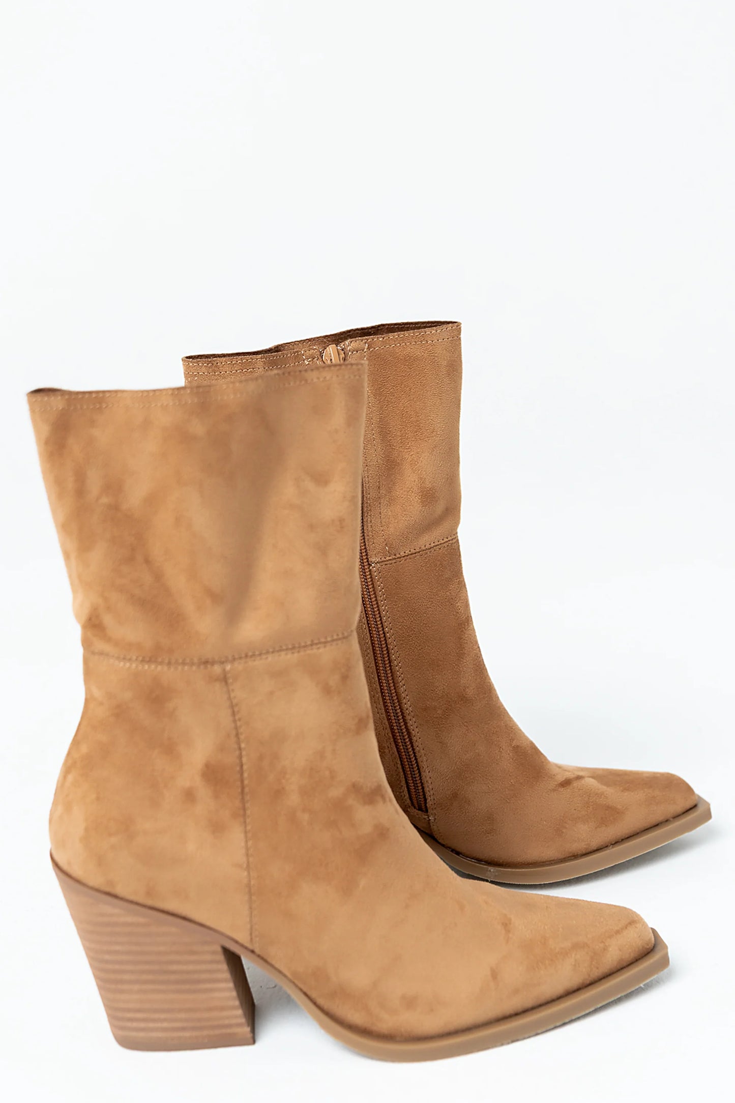Venice Boots in Camel