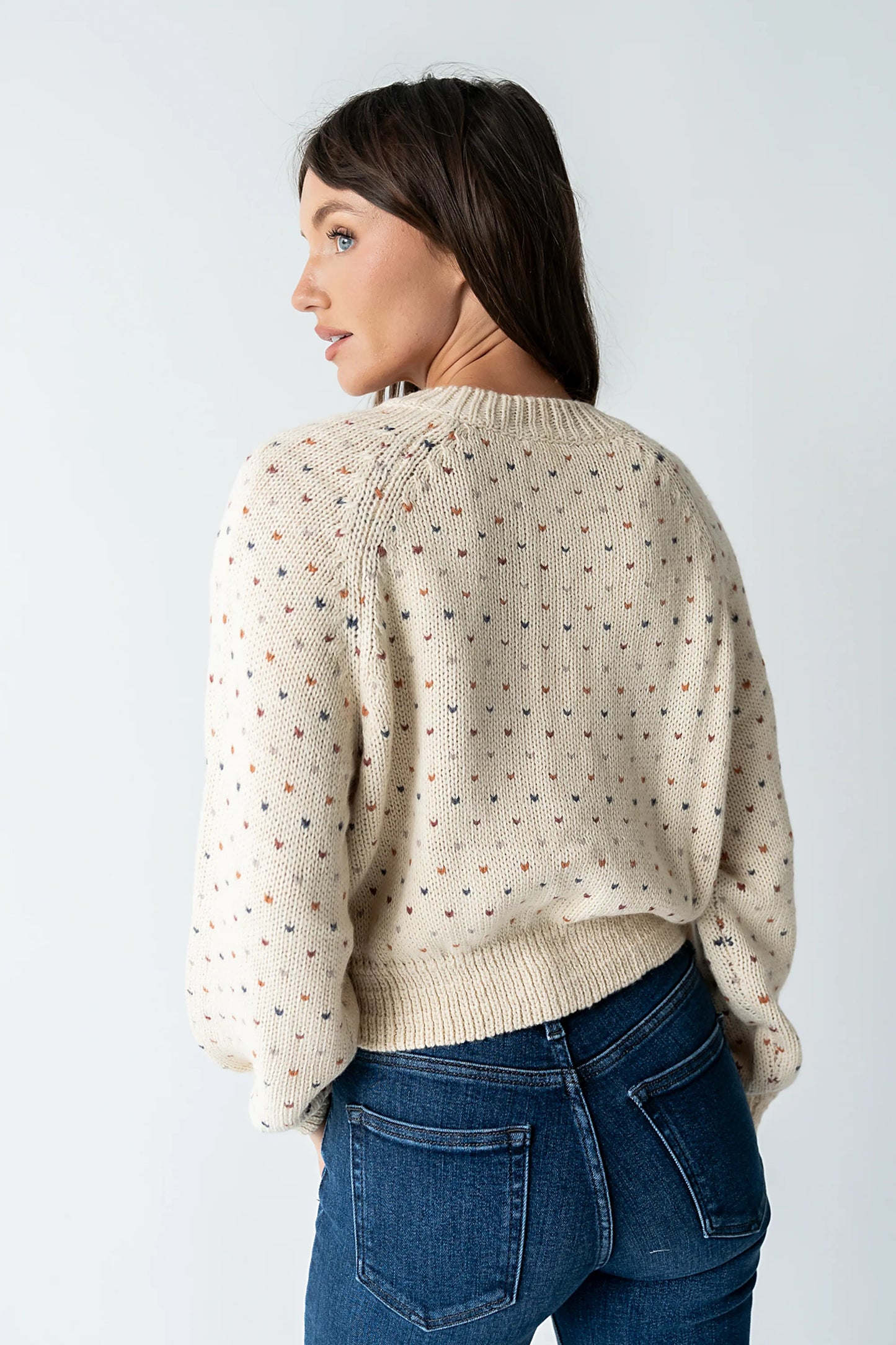 Sophie Knit Cardigan in Beige