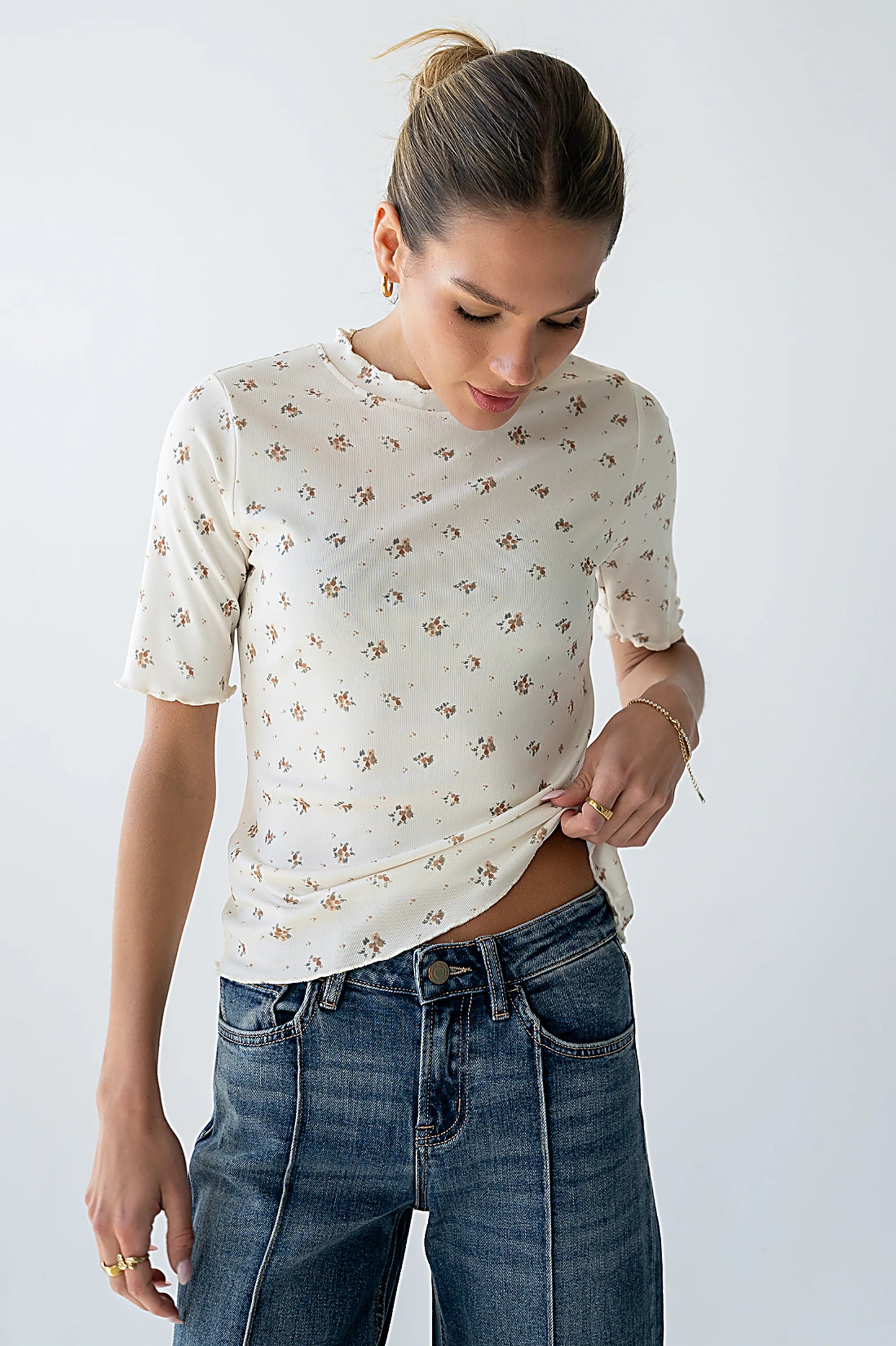Ross Floral Top
