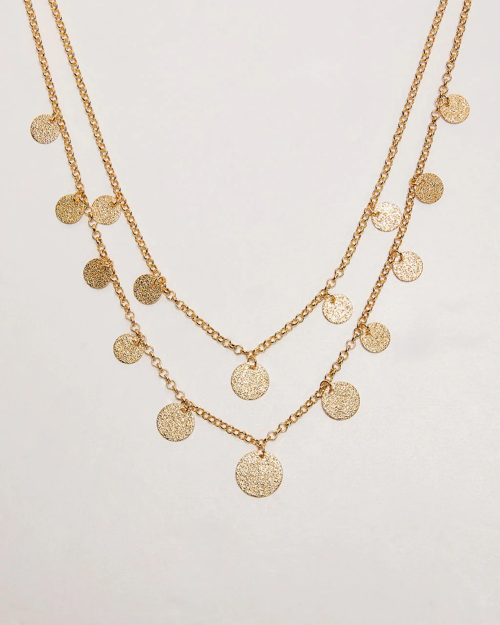 Gleaming Gypsy Layered Necklace