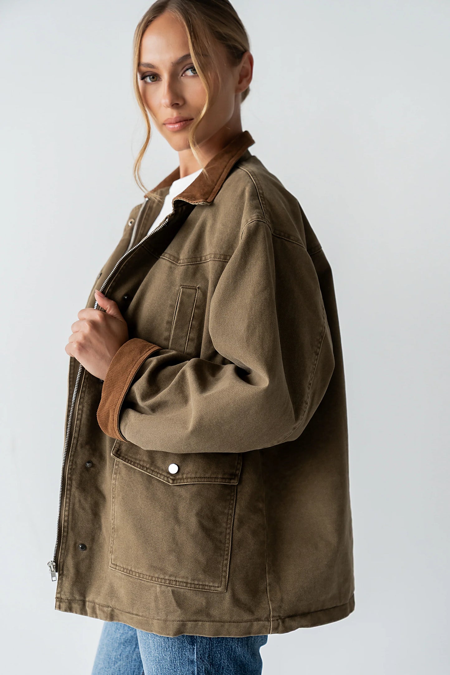 Mannie Oversized Chore Jacket