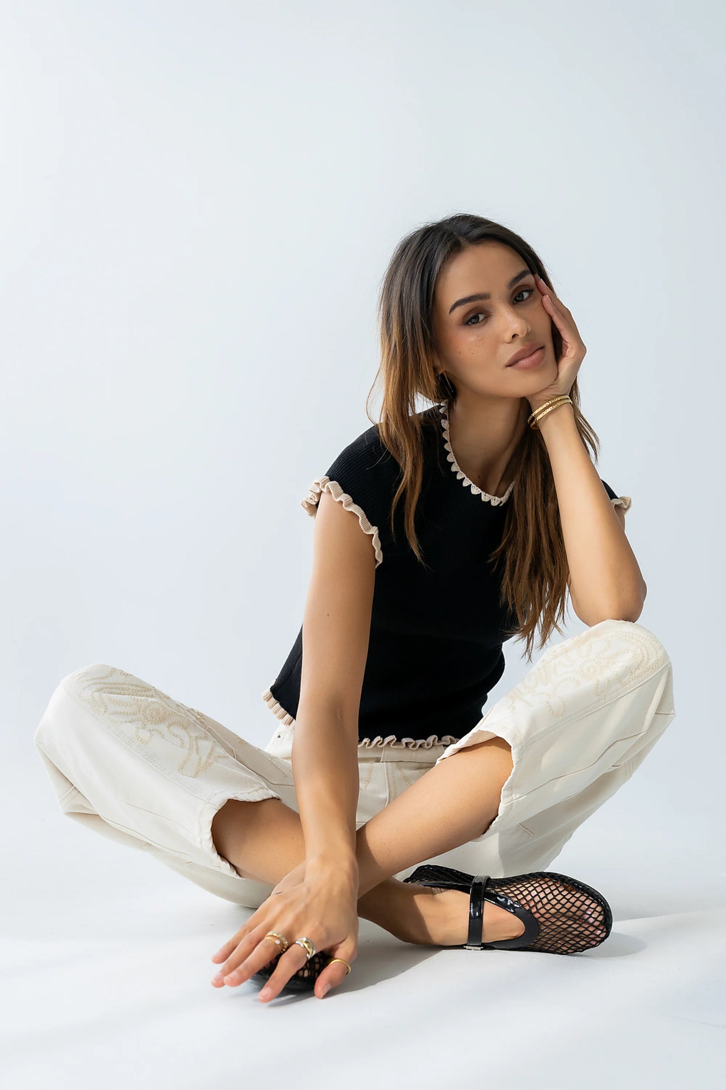 Gigi Contrast Sweater
