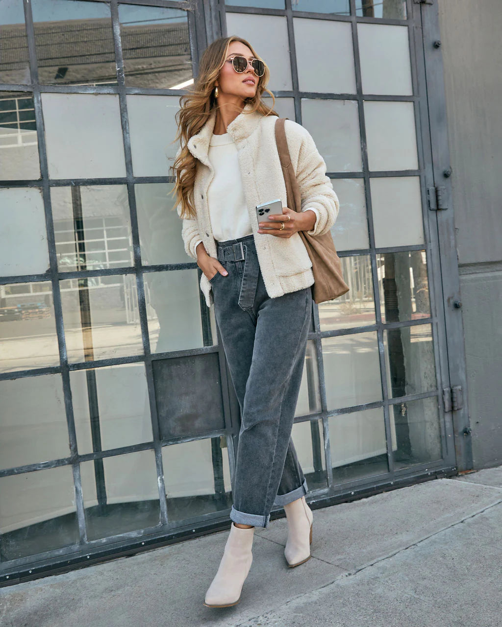 Luciane Sherpa Jacket