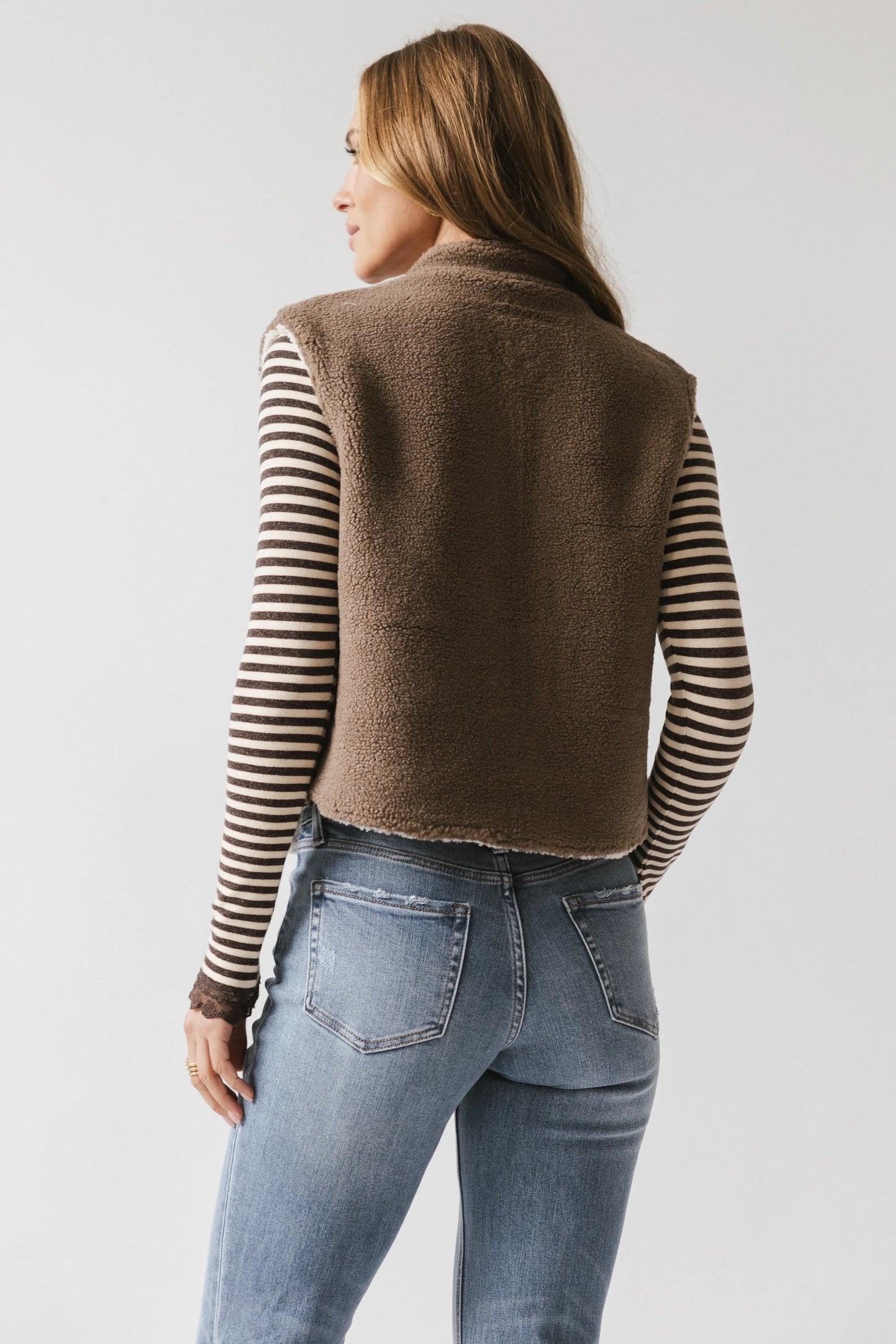 Maddox Reversible Sherpa Vest