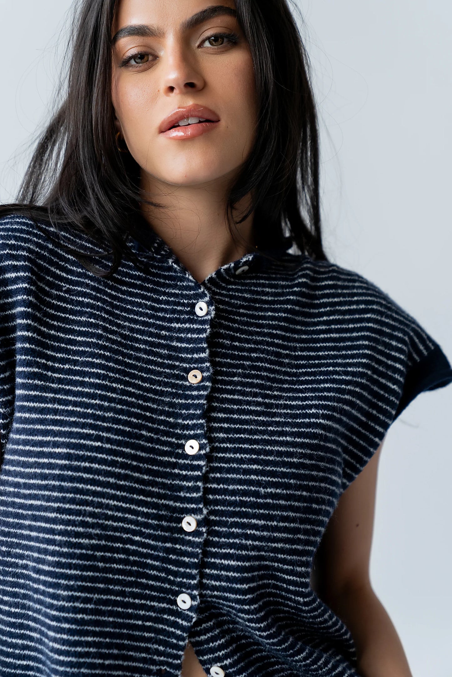 Clark Cardigan in Navy