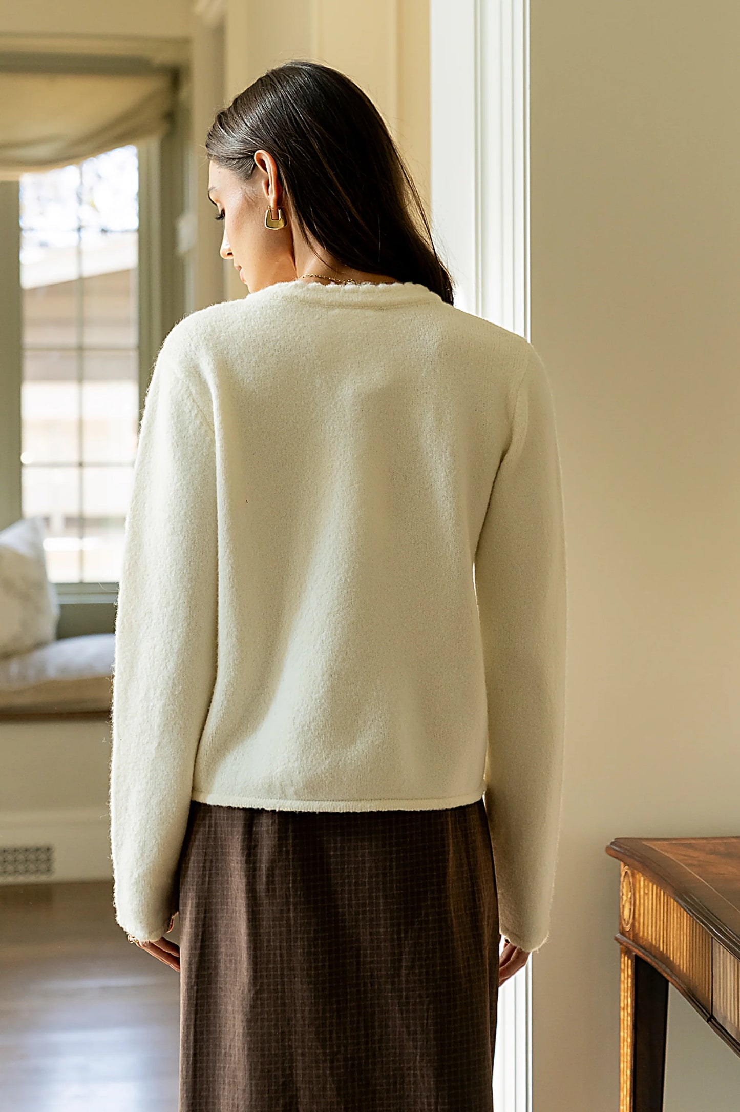 Brittany Button Up Sweater