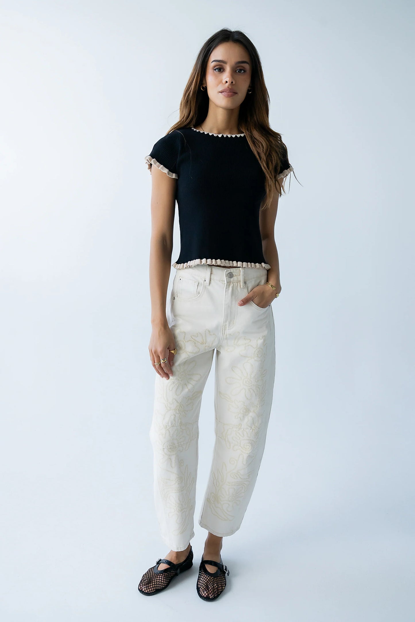 Gigi Contrast Sweater
