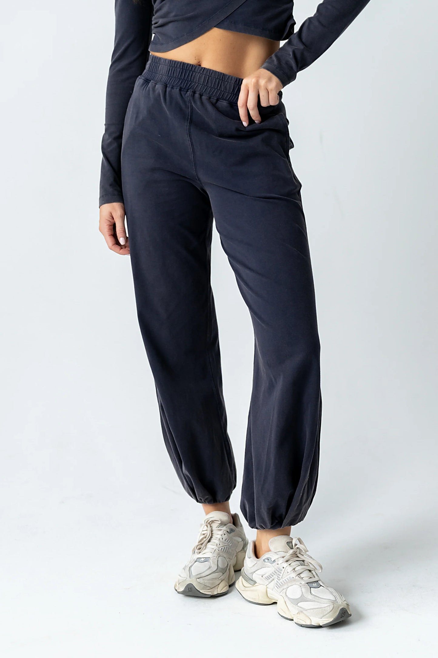 Kassie Joggers in Navy