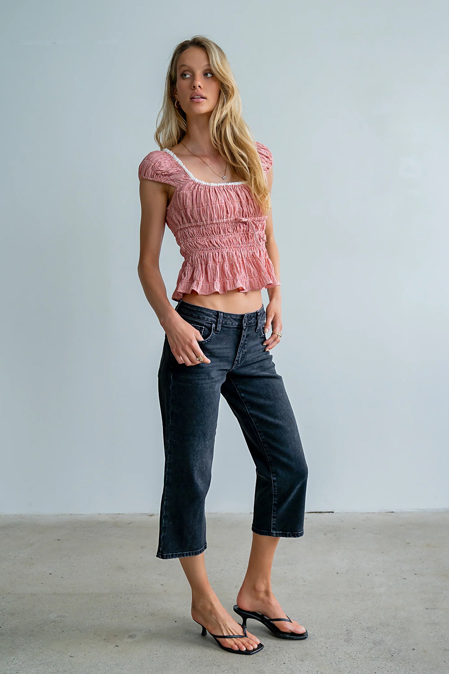Katie Straight Leg Capris