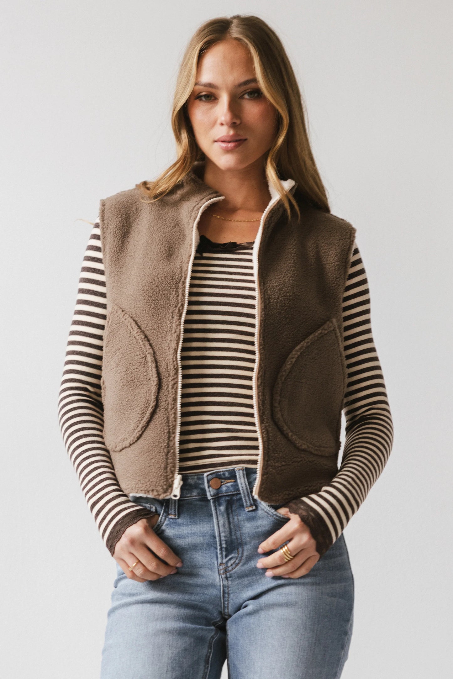 Maddox Reversible Sherpa Vest