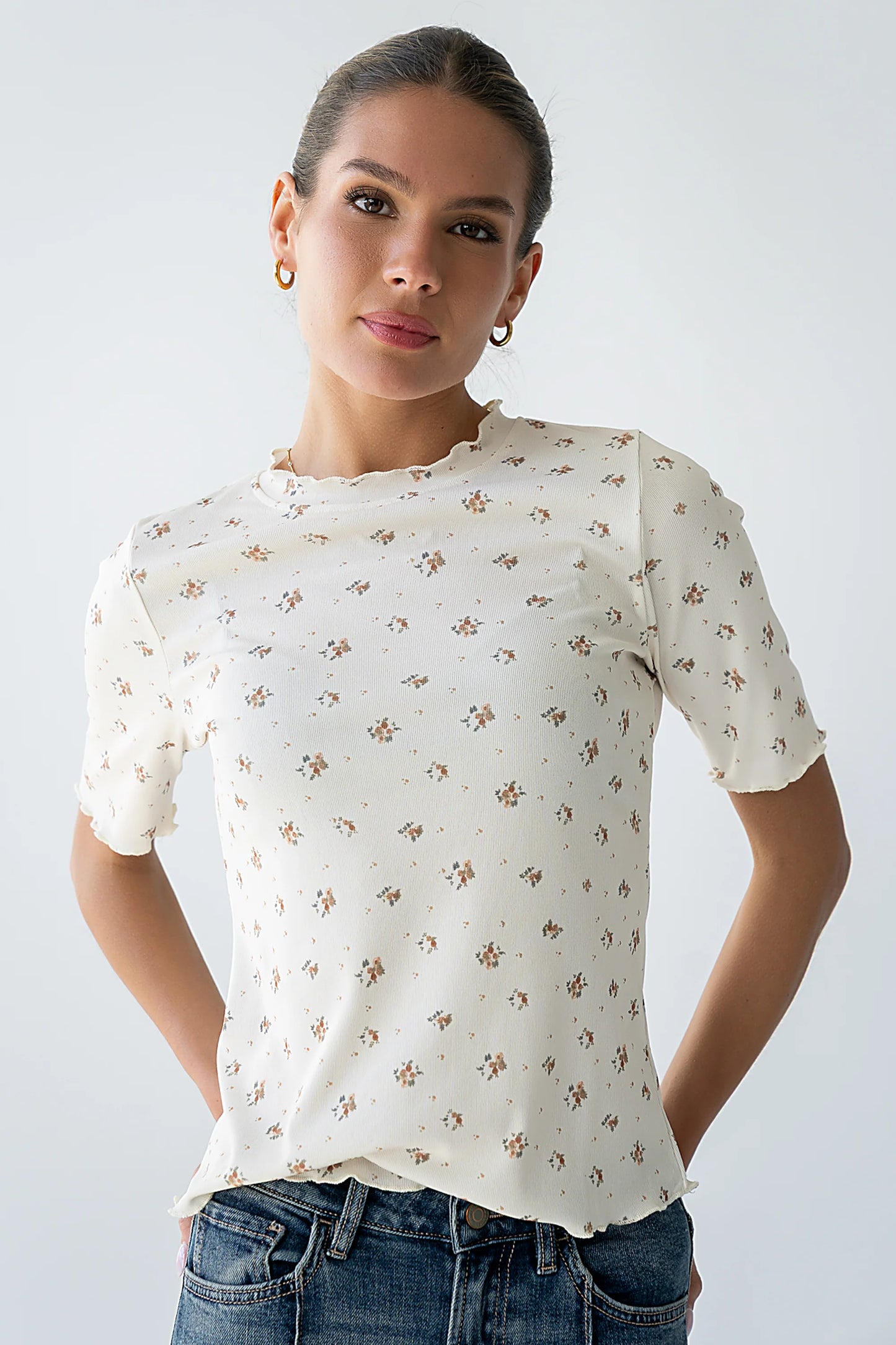 Ross Floral Top