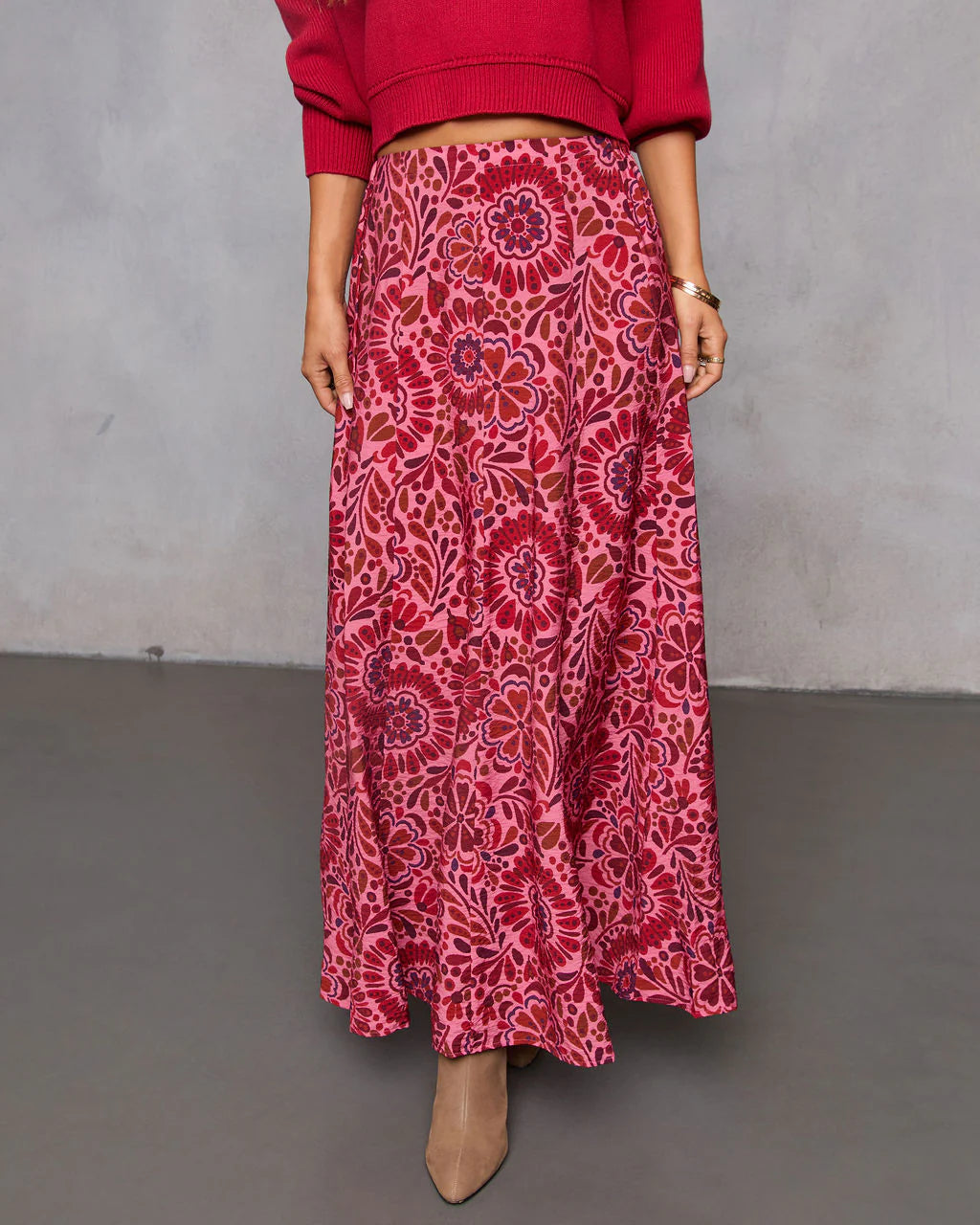 Amber Hour Maxi Skirt