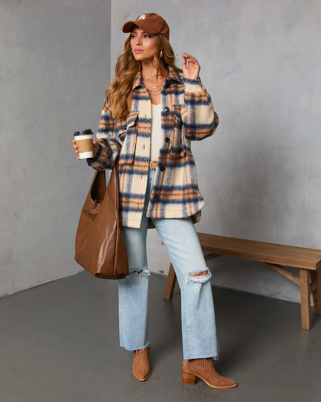 Haystack Heavyweight Plaid Jacket