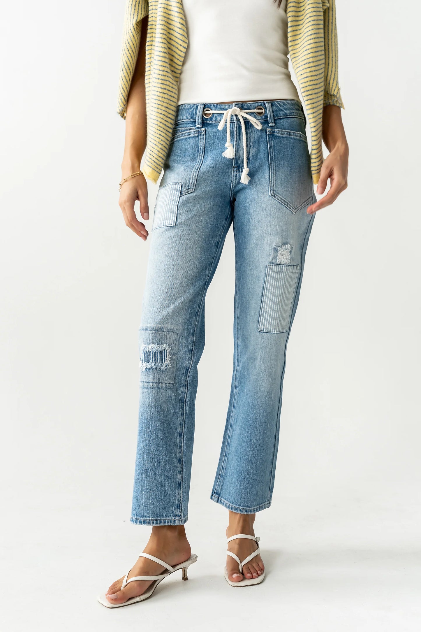 Marty Patchwork Jeans