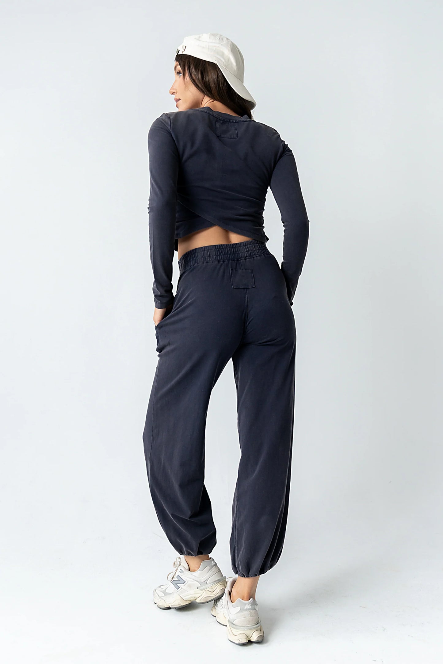 Kassie Joggers in Navy