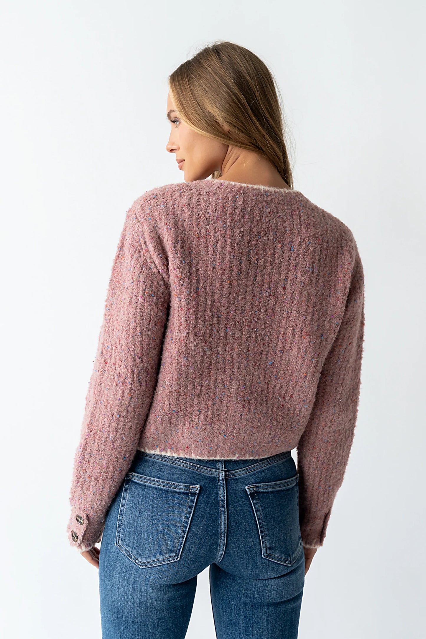 Quincy Speckled Cardigan