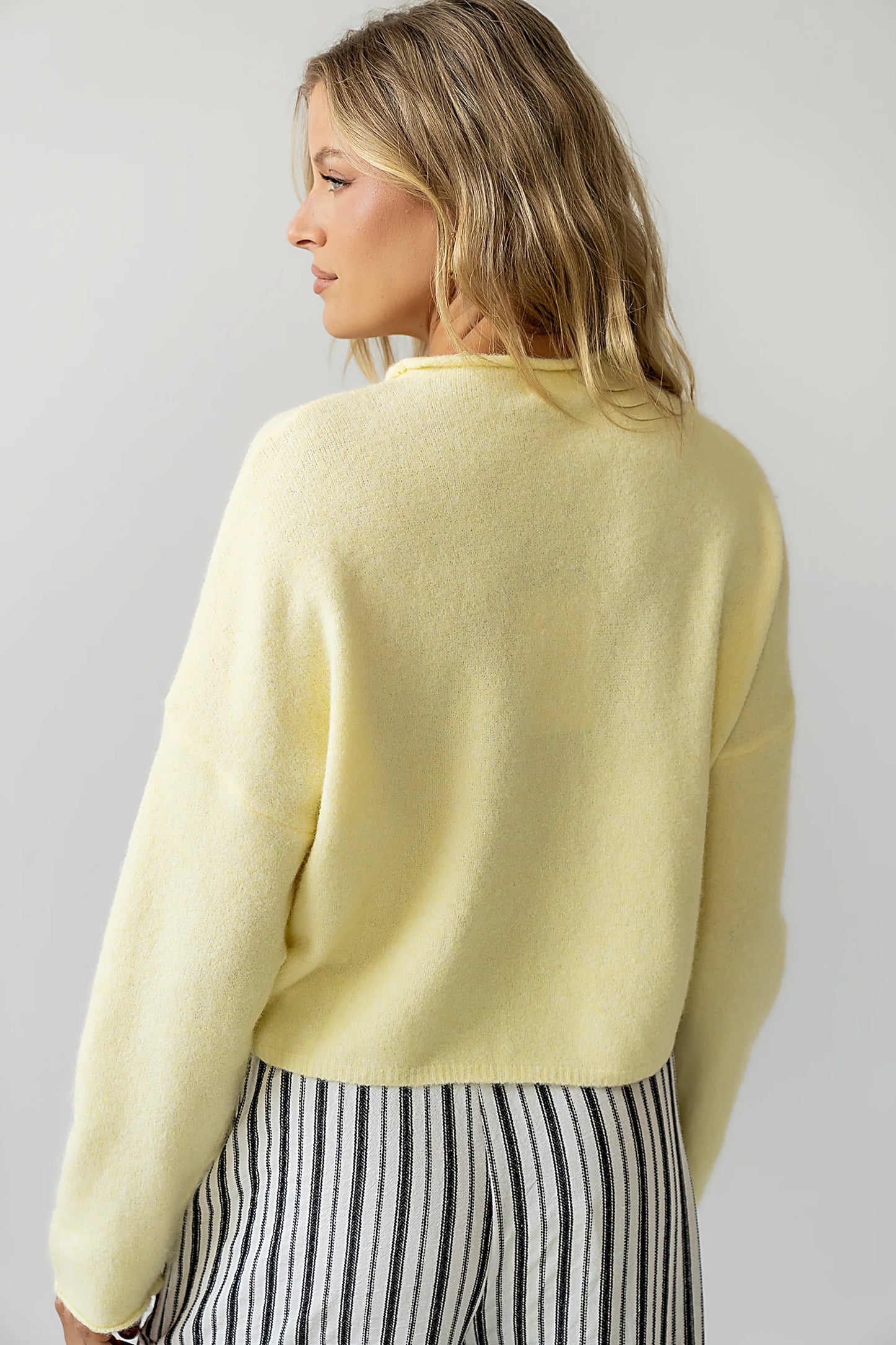 Maci Cardigan in Yellow
