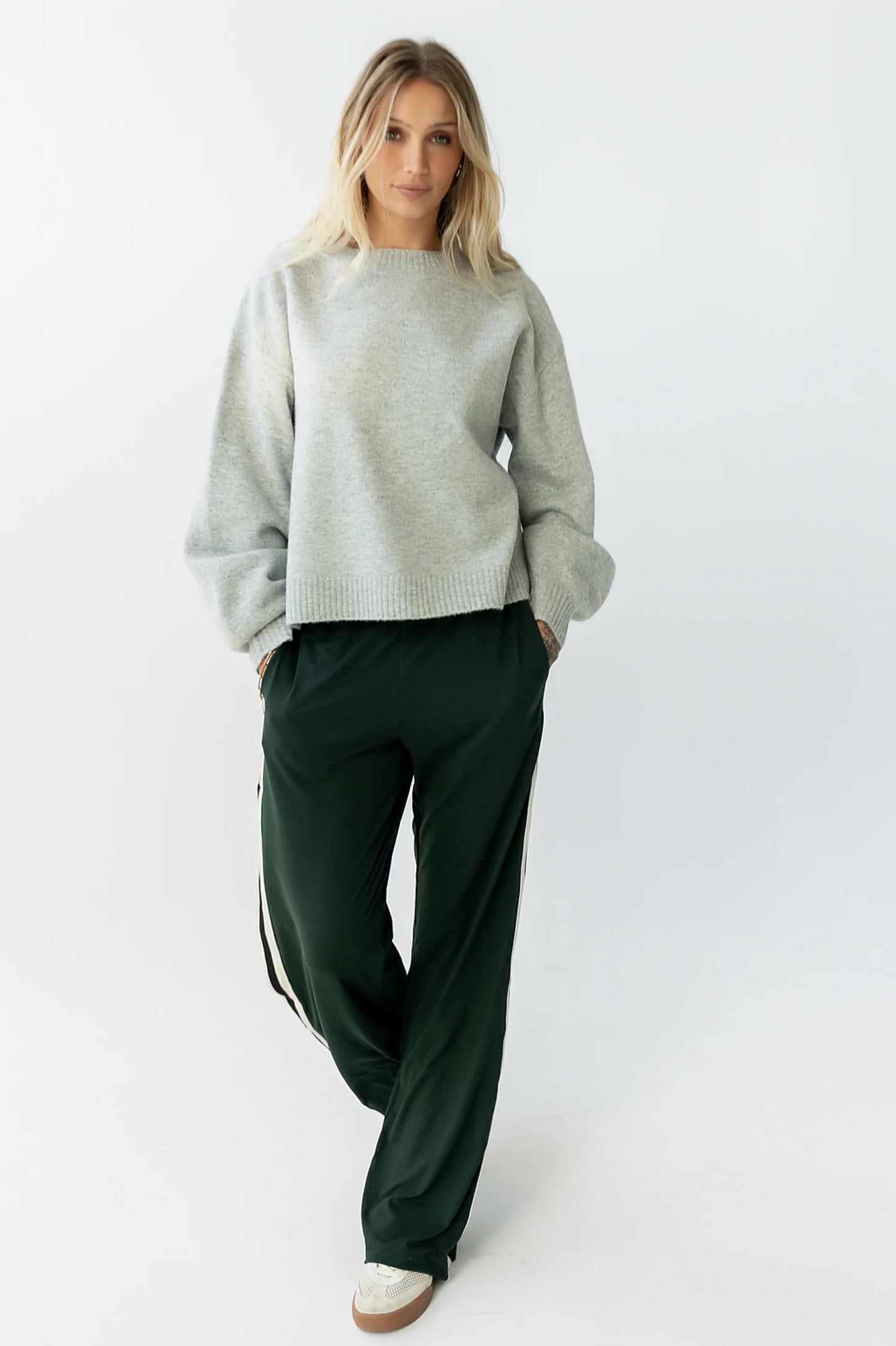 Josey Oversized Sweater in Grey