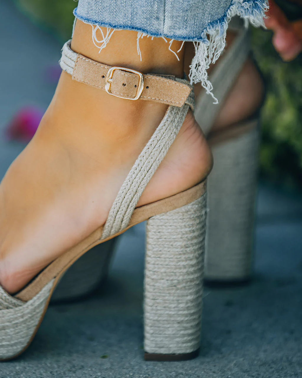 Willow Heeled Platform Sandal