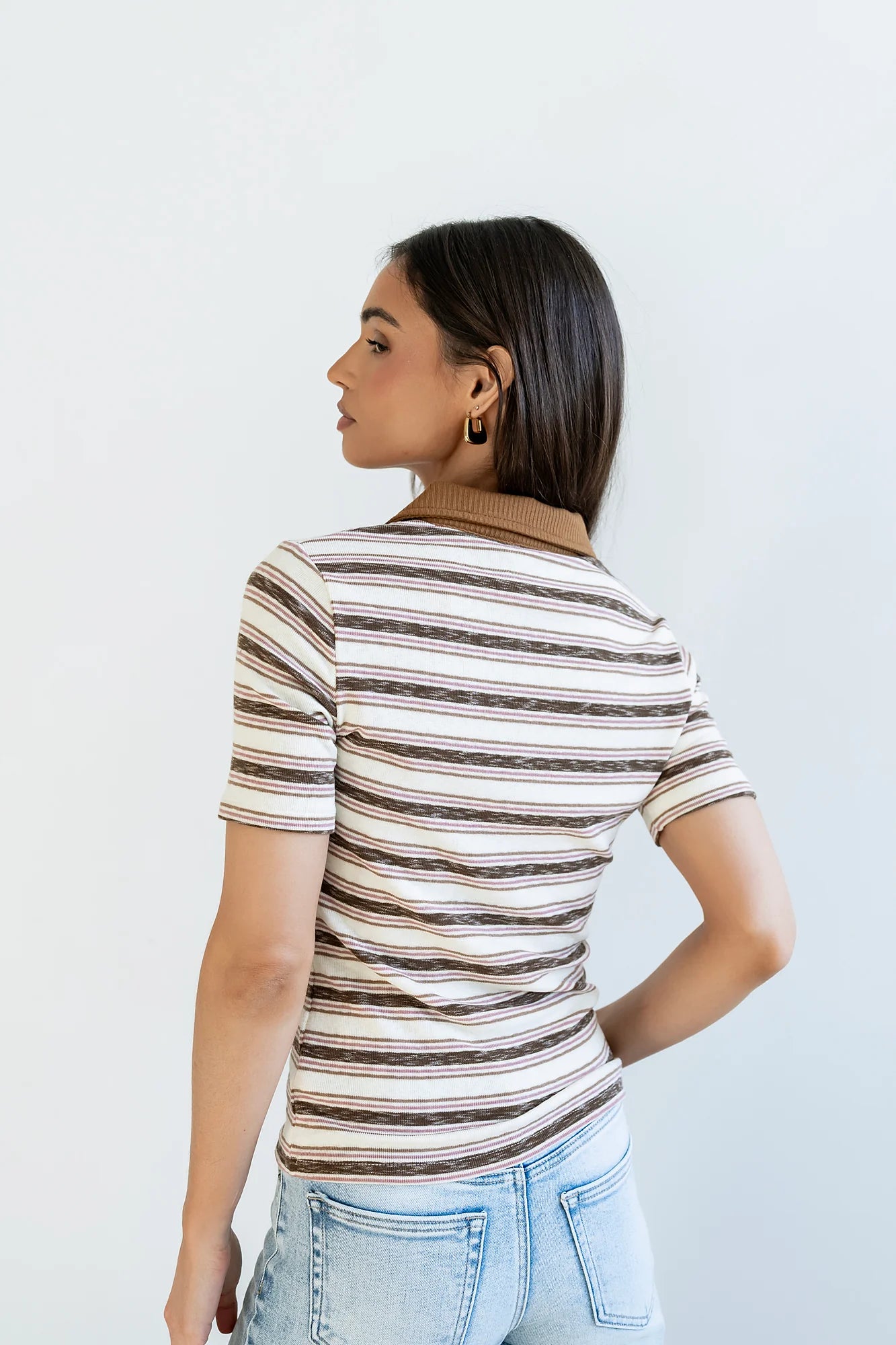 Jozette Striped Top