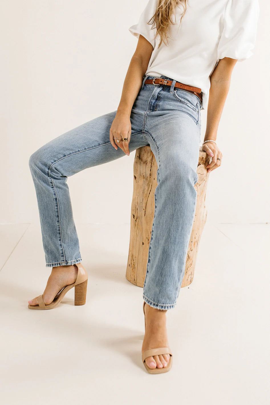 Abbie Straight Leg Jeans