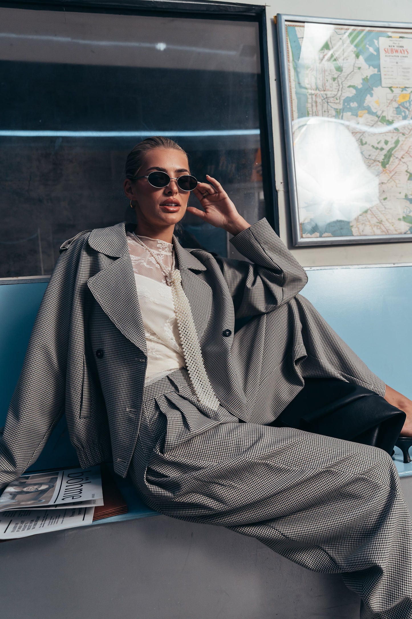 Abby Cropped Trench Coat