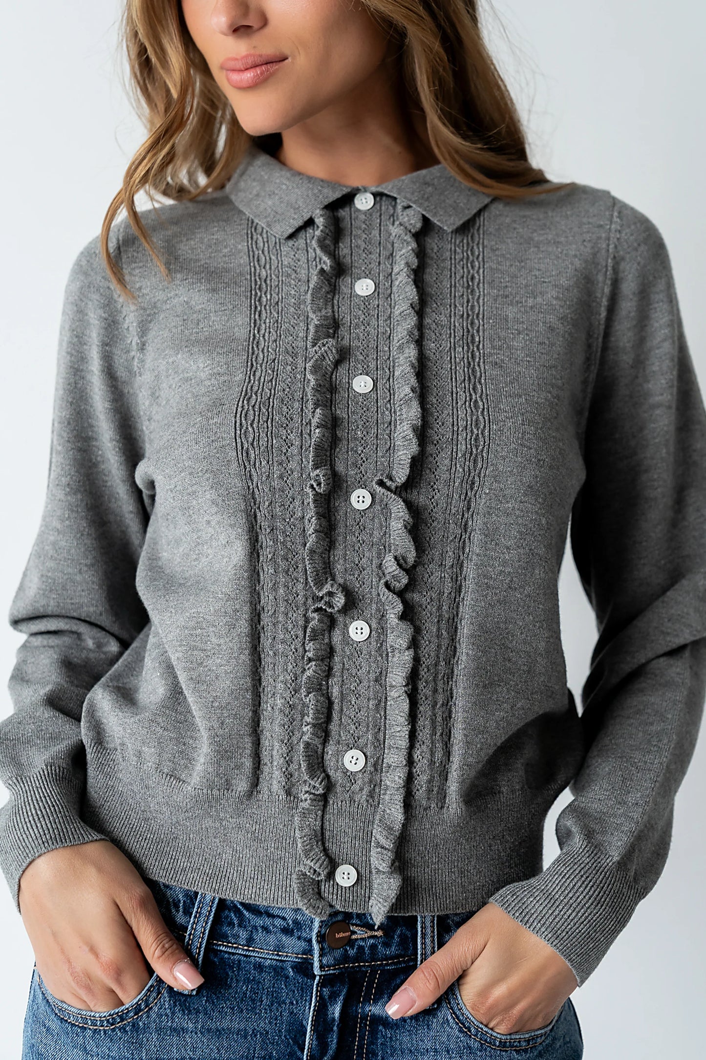 Isla Collared Sweater
