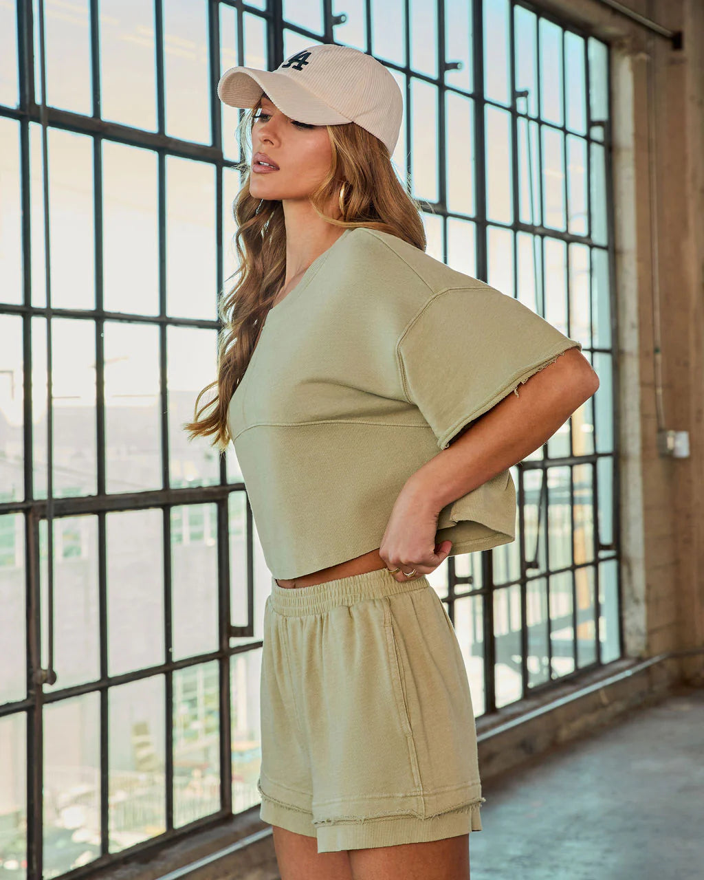 Slow Living Boxy Fleece Tee