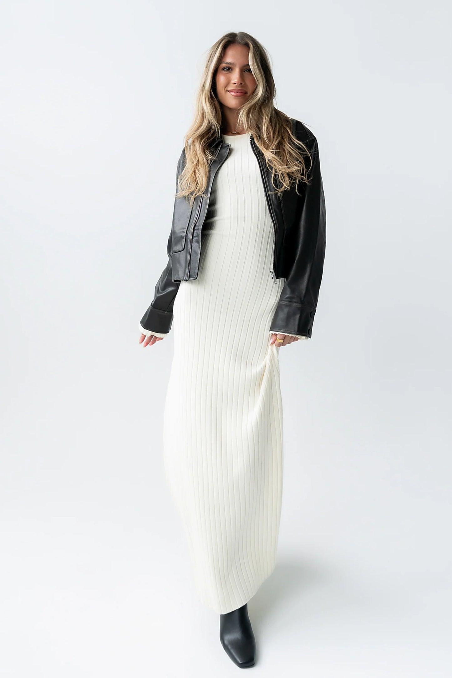 Torrey Maxi Dress in Cream