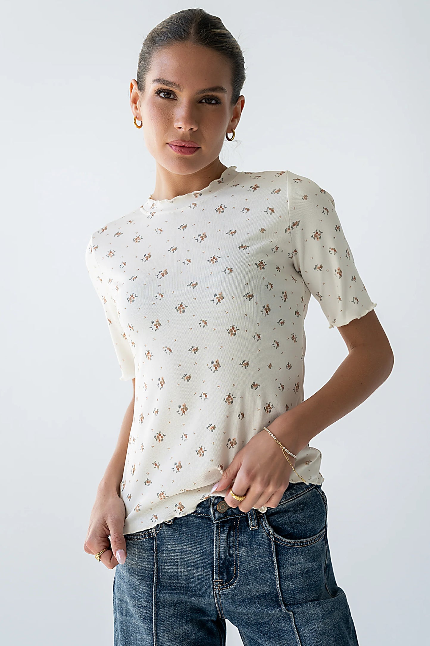Ross Floral Top