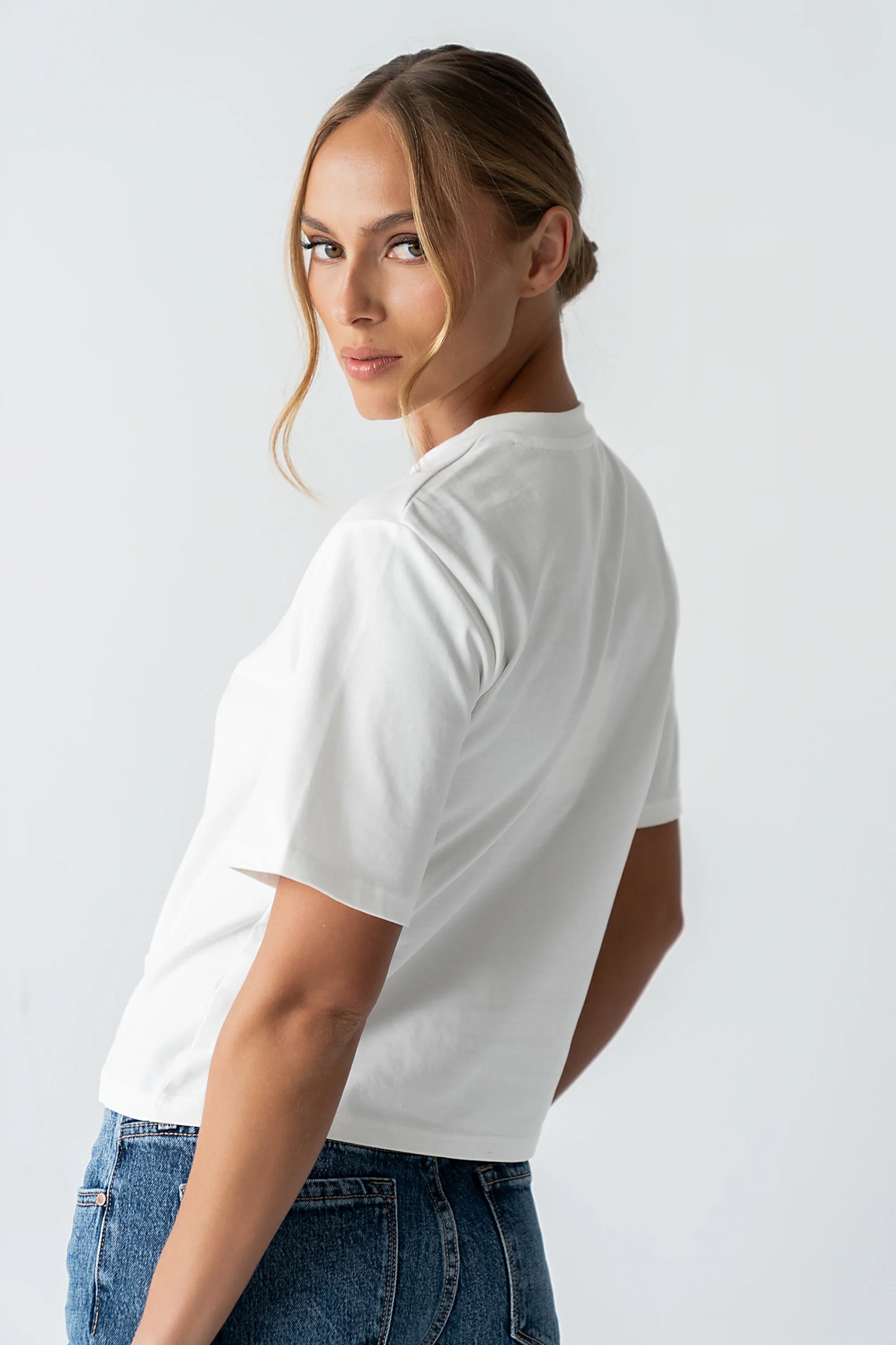 Buckley Knot Top in White