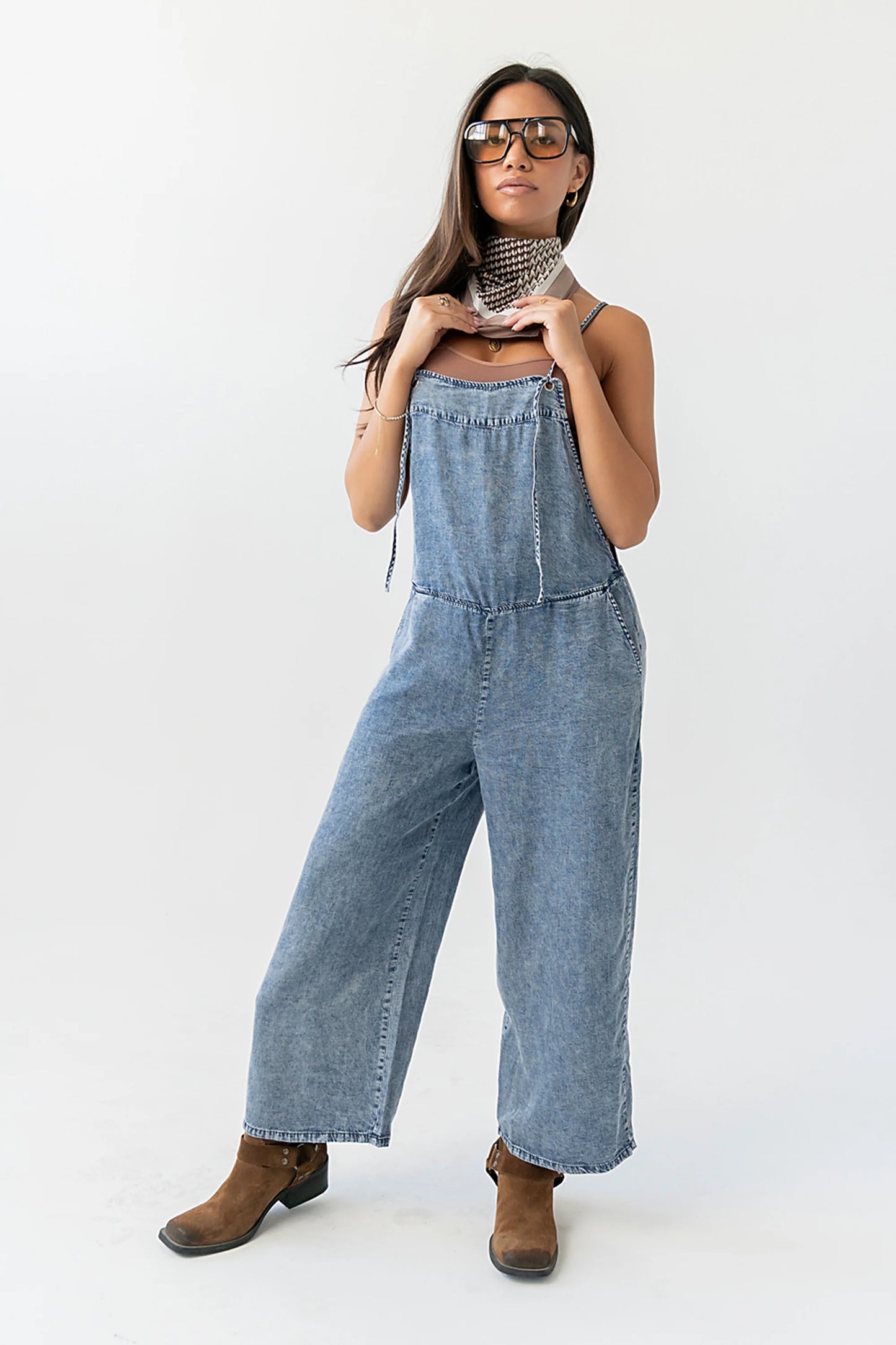 Xiomara Denim Jumpsuit