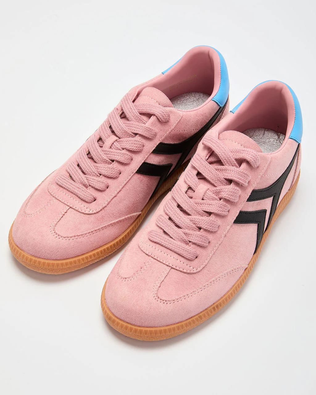 Lorilai Faux Suede Lace Up Sneakers