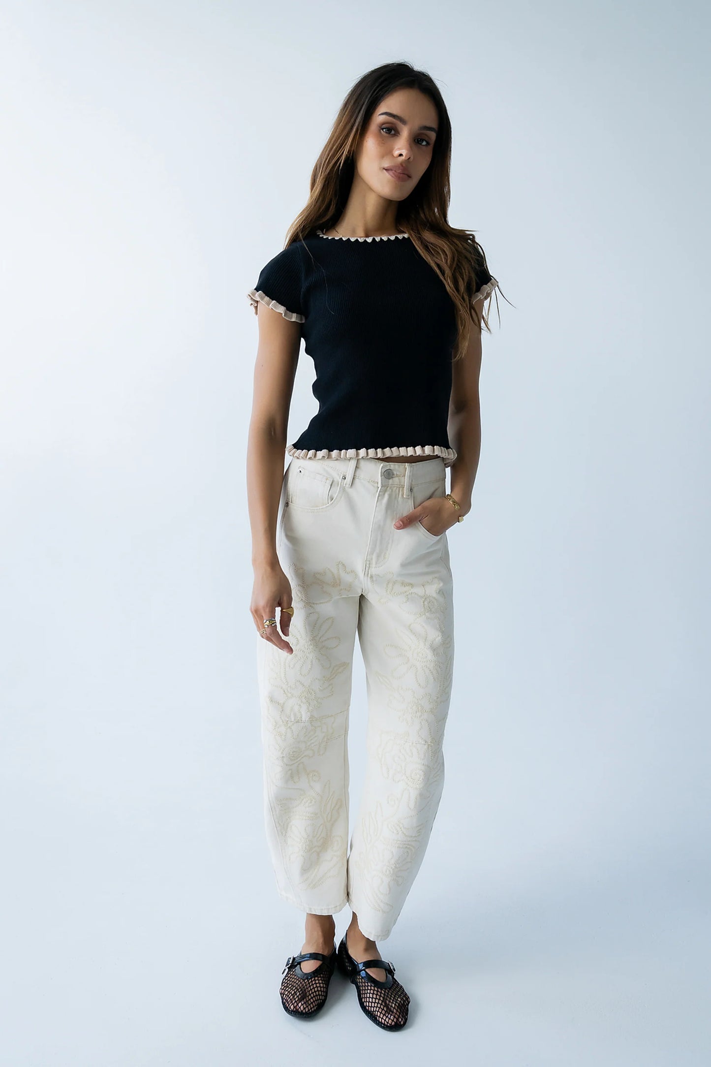 Gigi Contrast Sweater