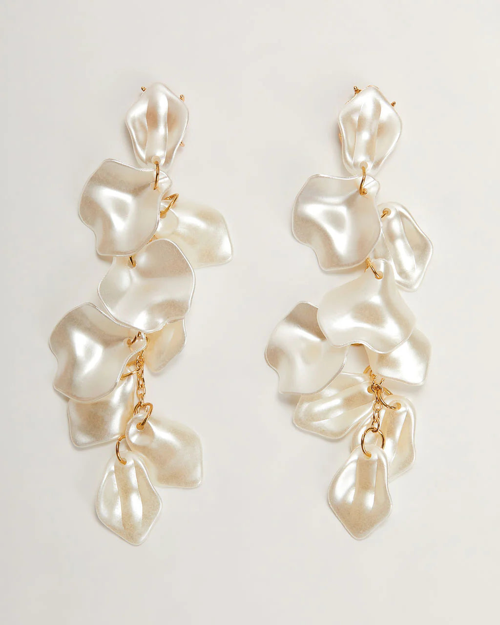 Etta Textured Drop Earrings