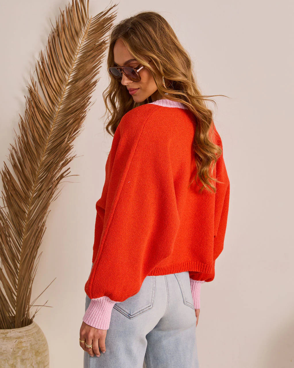 Comfort Archive Contrast Trim Cardigan