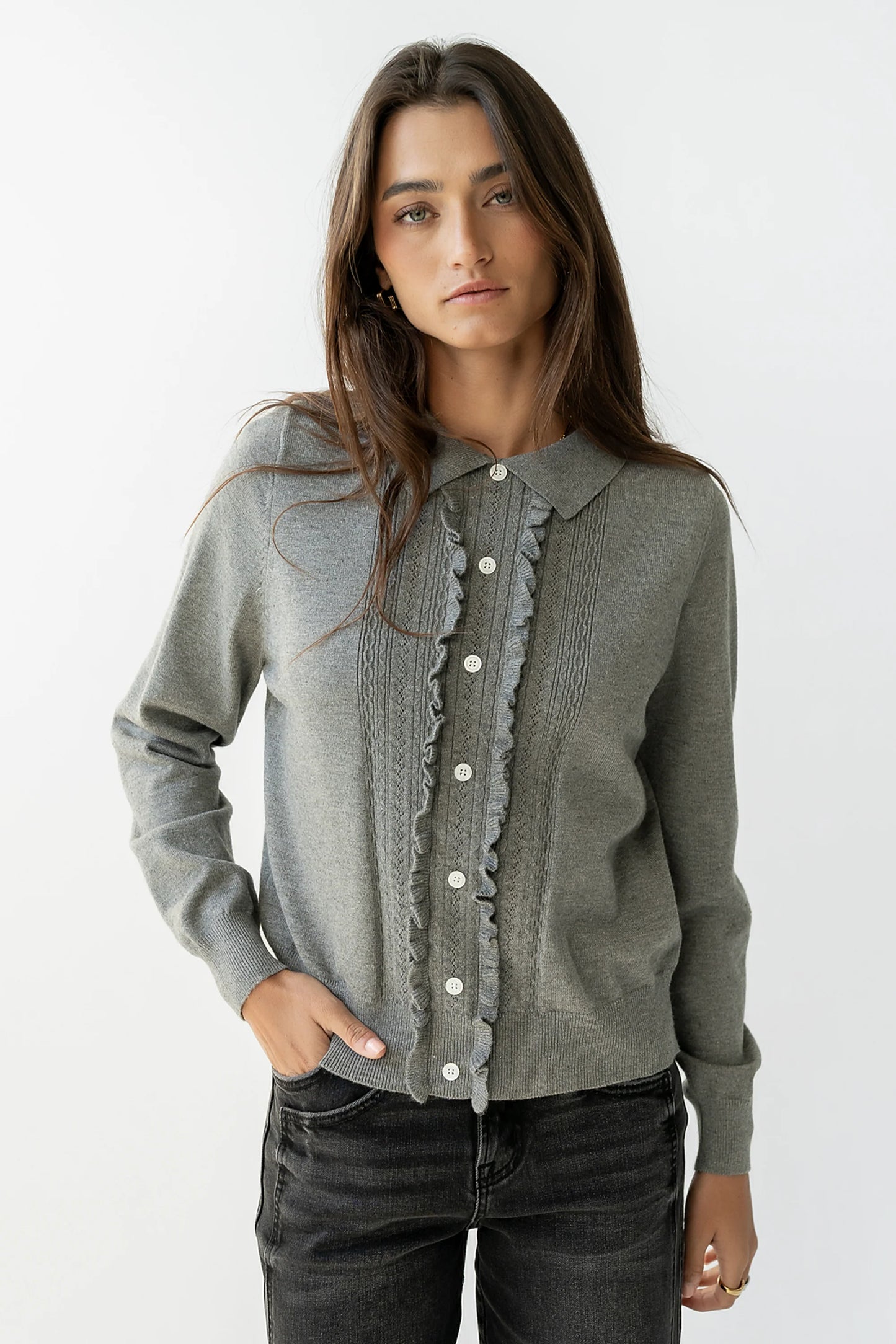 Isla Collared Sweater