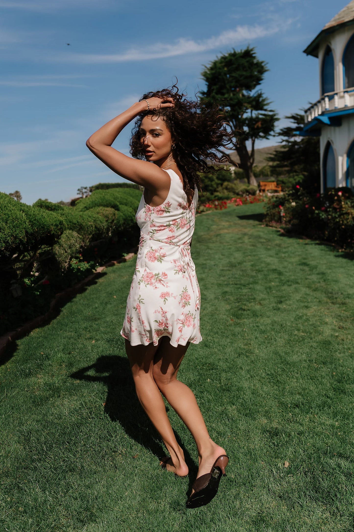 Mateo Floral Mini Dress