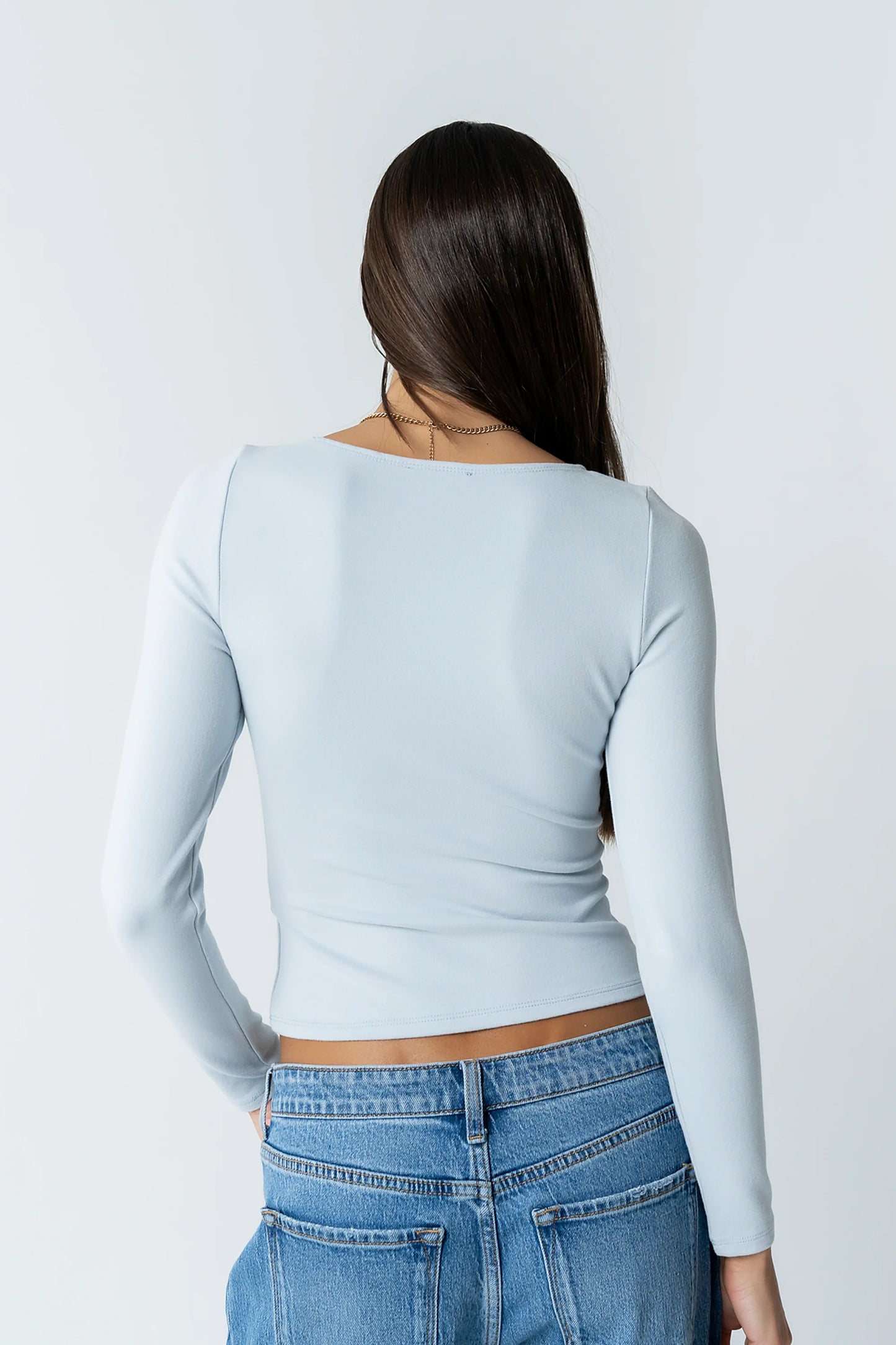 Theresa Top in Blue
