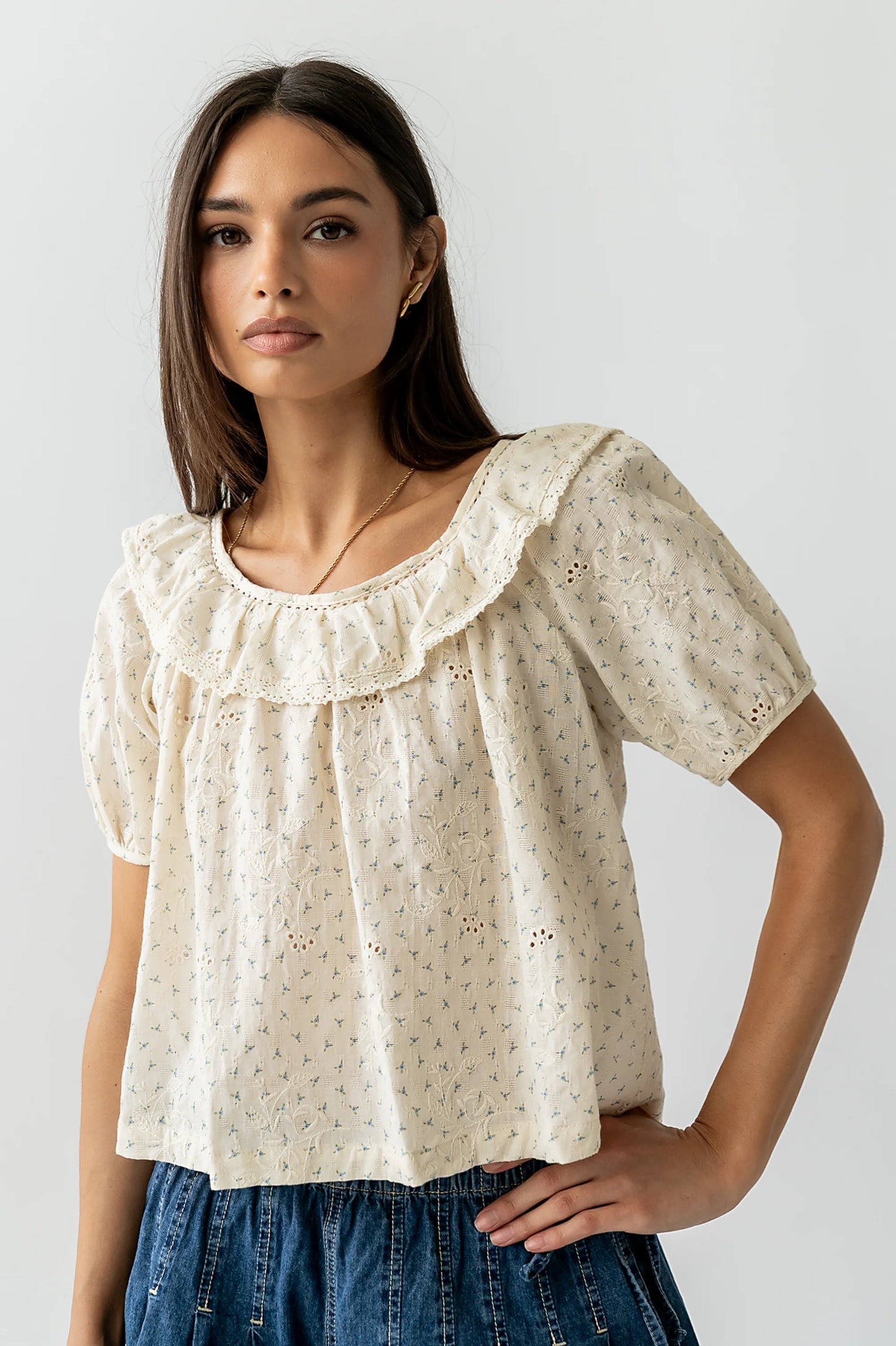Nancie Floral Blouse