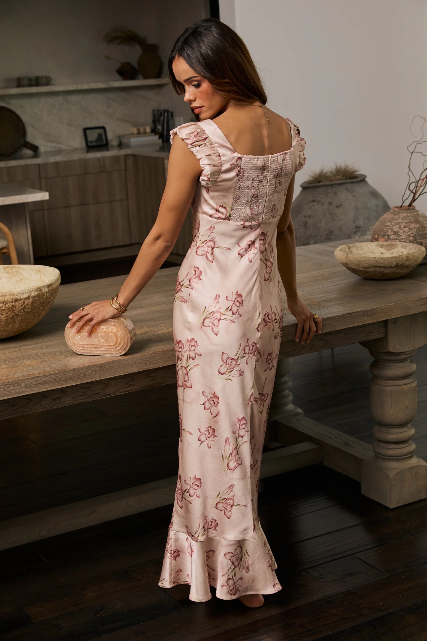 Sheena Floral Maxi Dress