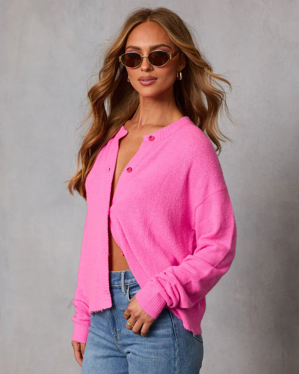 Sweetly Prepped Knit Cardigan