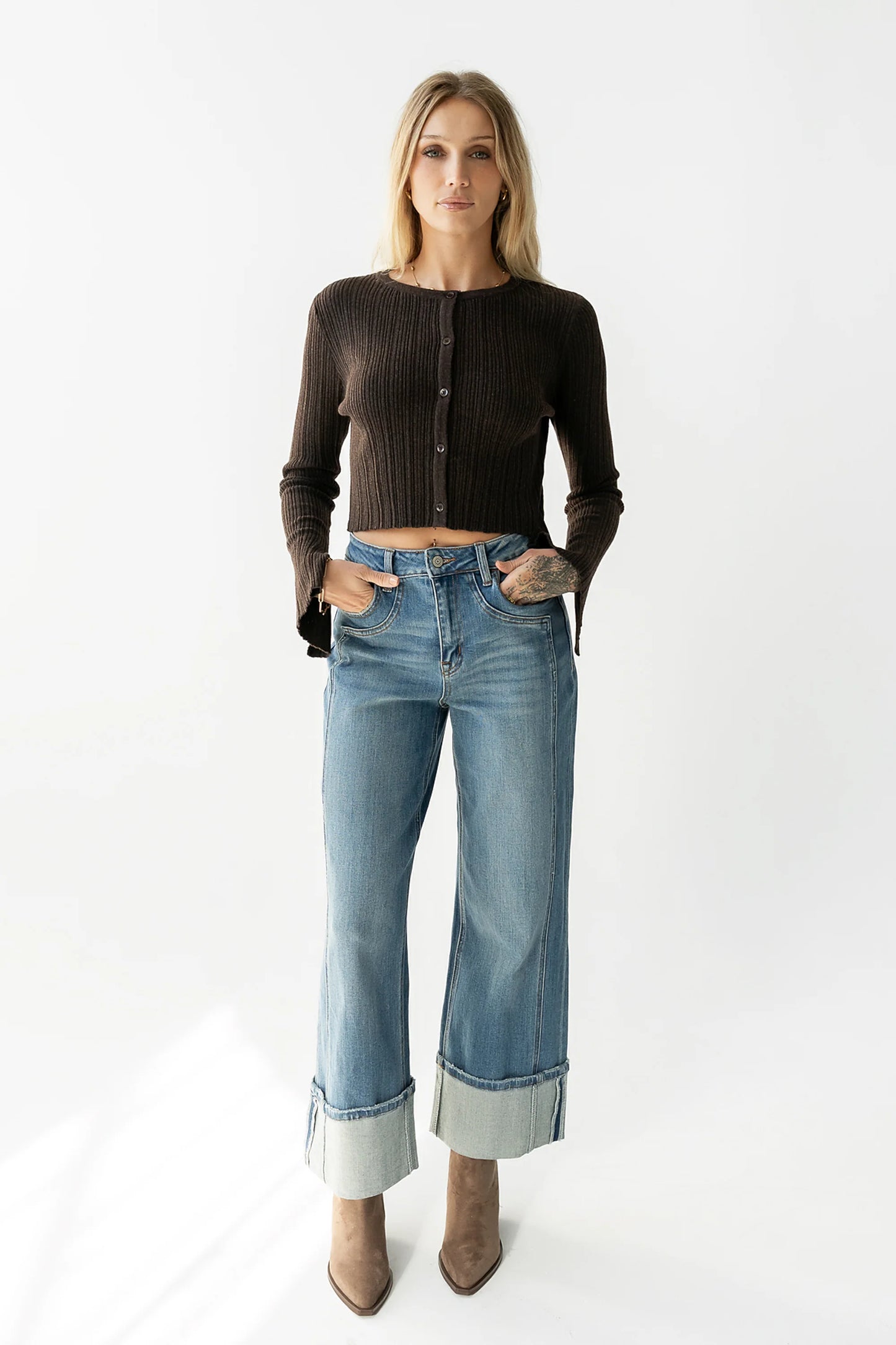 Ashlyn Ribbed Cardigan