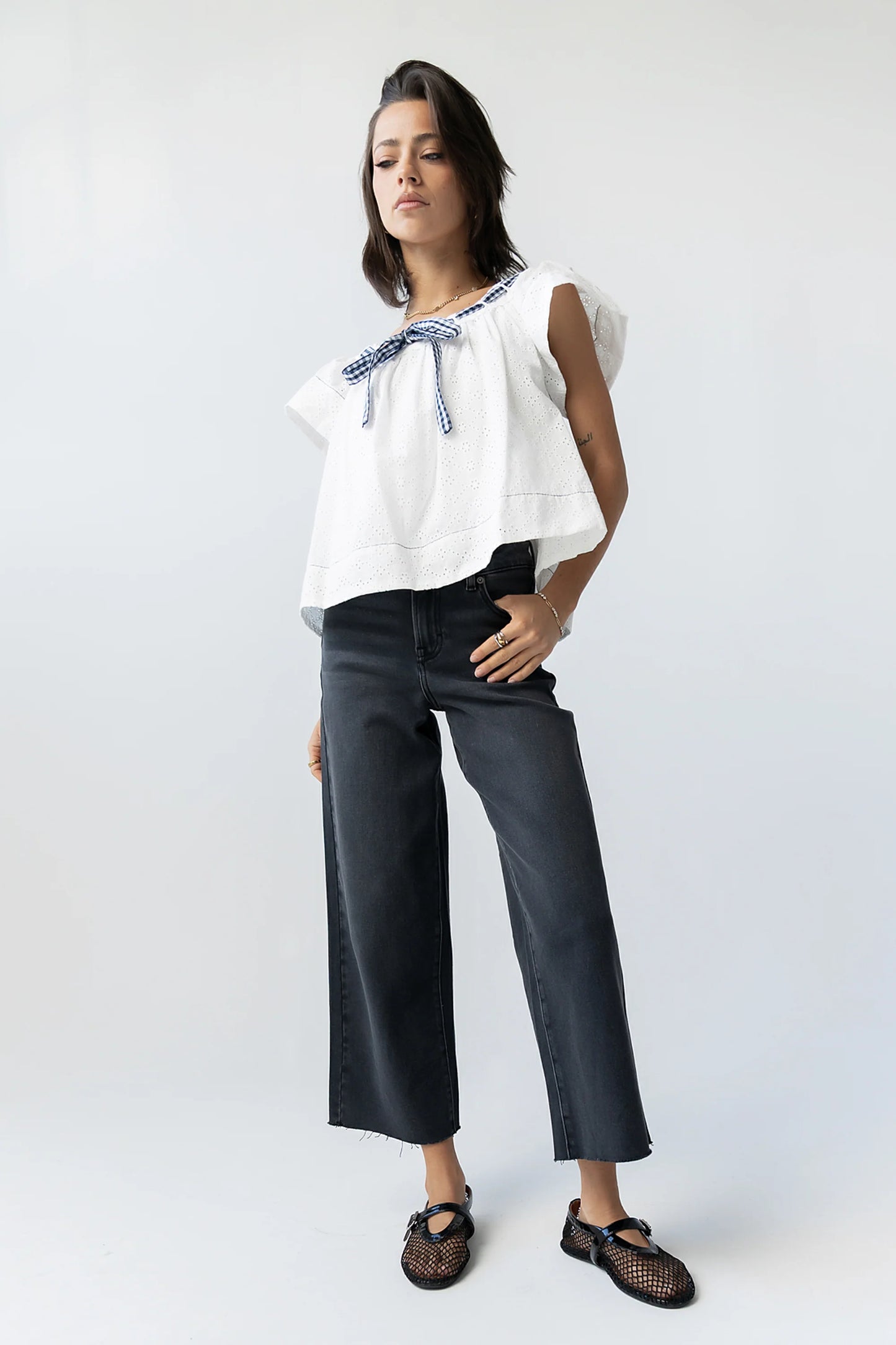 Margot Embroidered Blouse