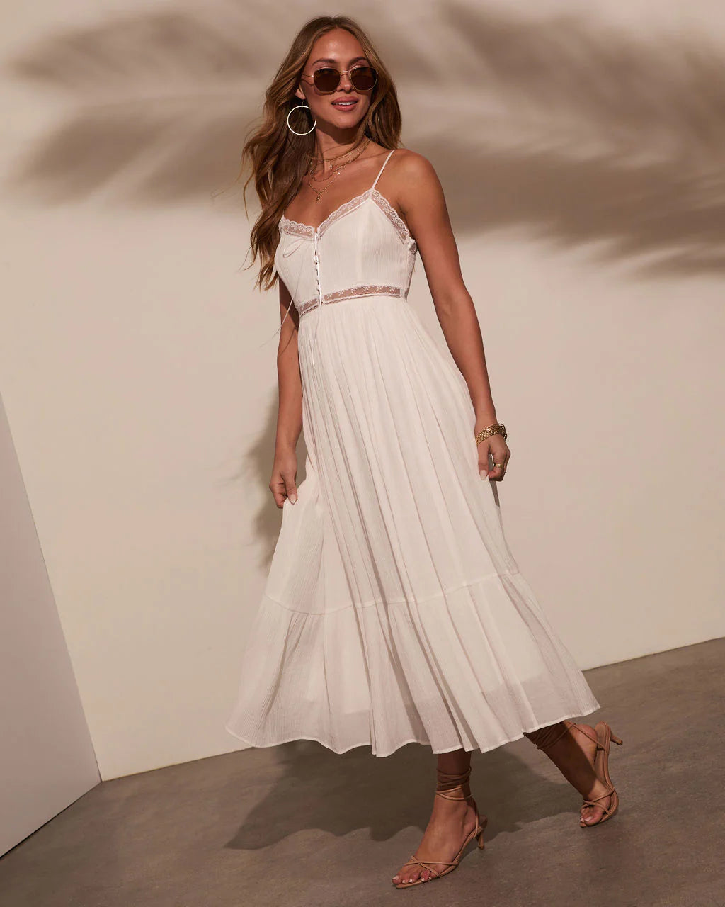 Pucker Up Plisse Maxi Dress