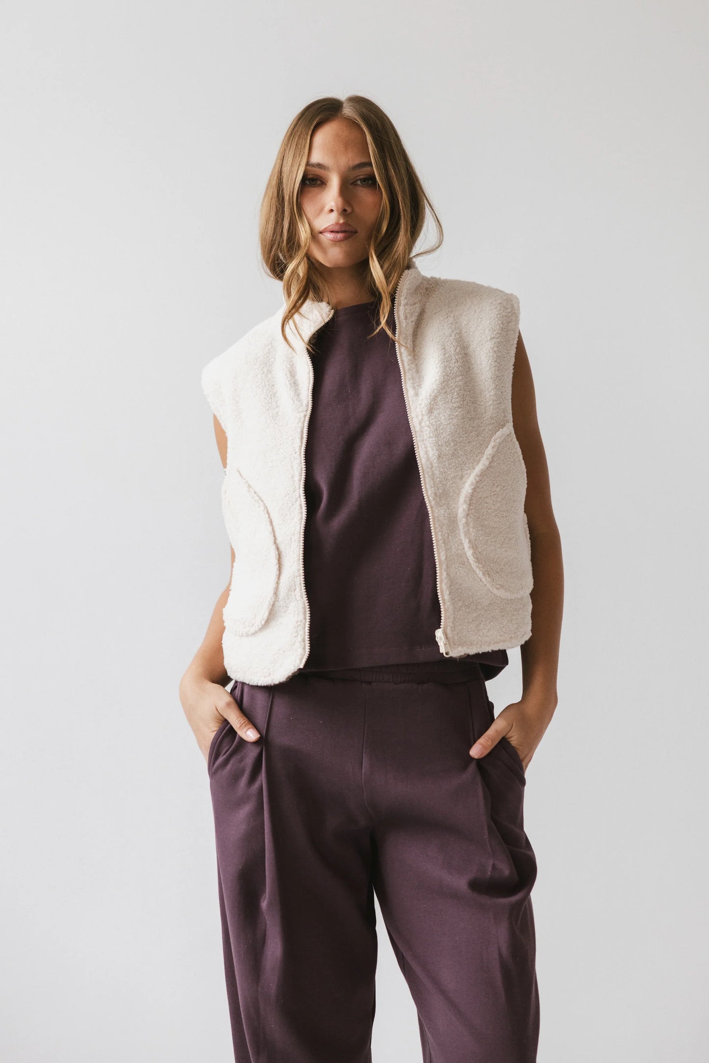 Maddox Reversible Sherpa Vest