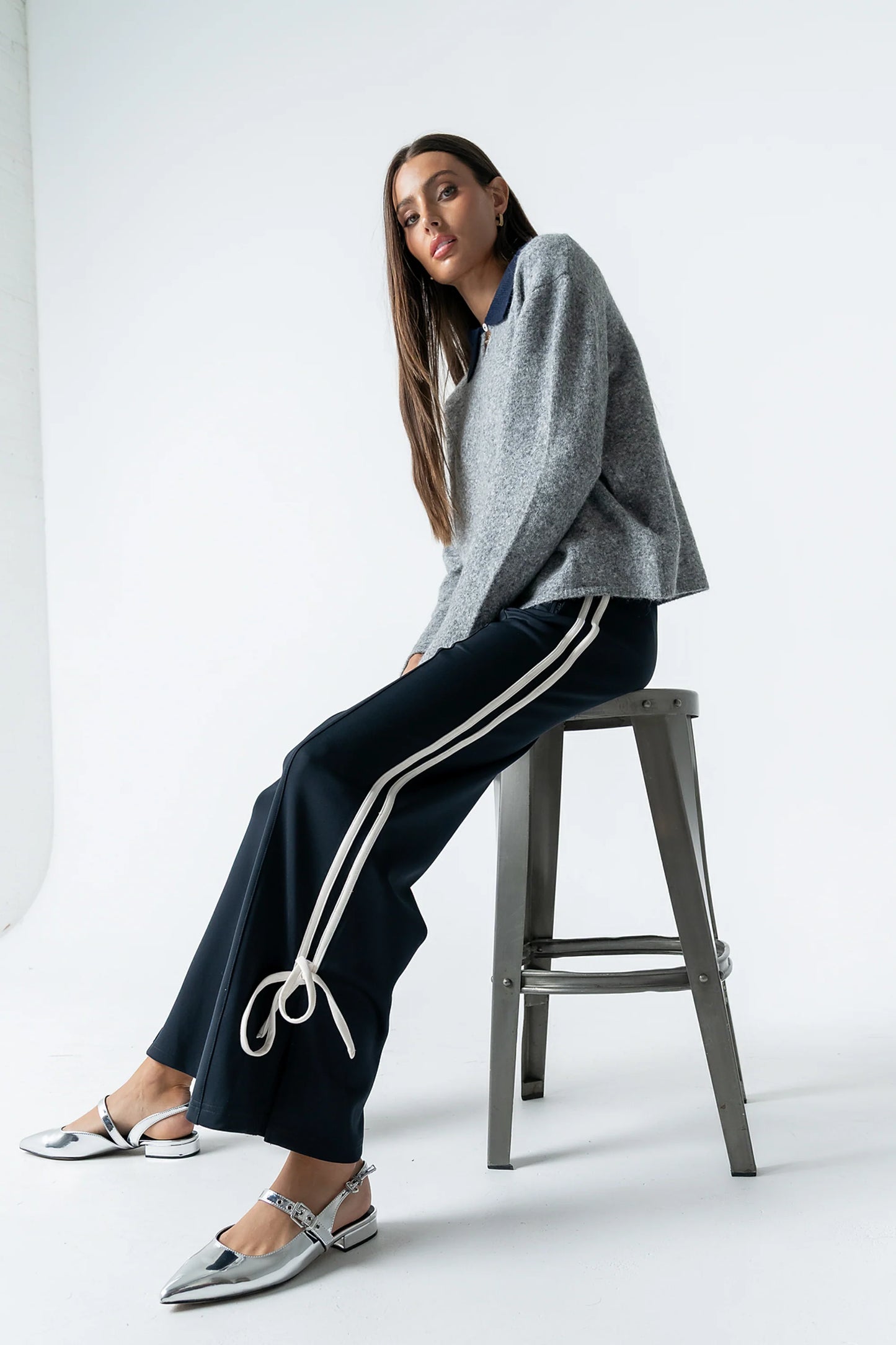 Britt Contrast Sweater