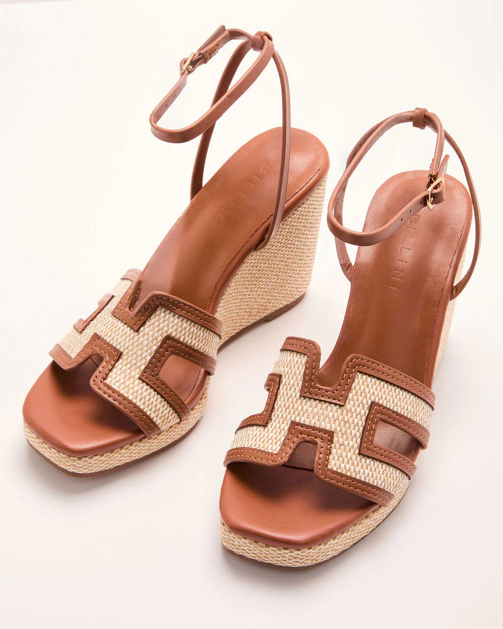 Farlie Vegan Leather Wedge Heels
