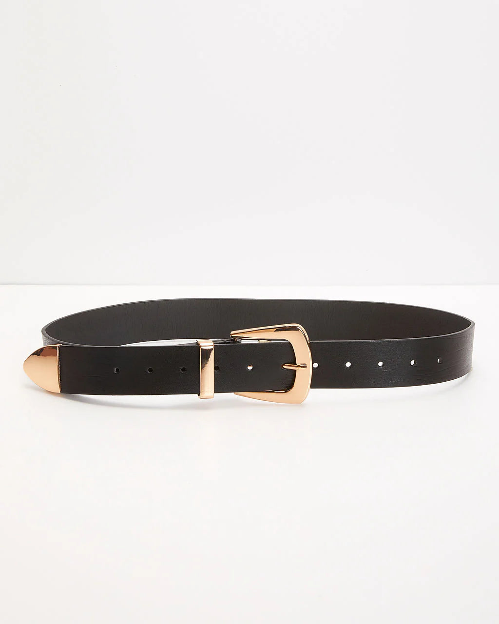 Pisces Wide Metal Tip Belt