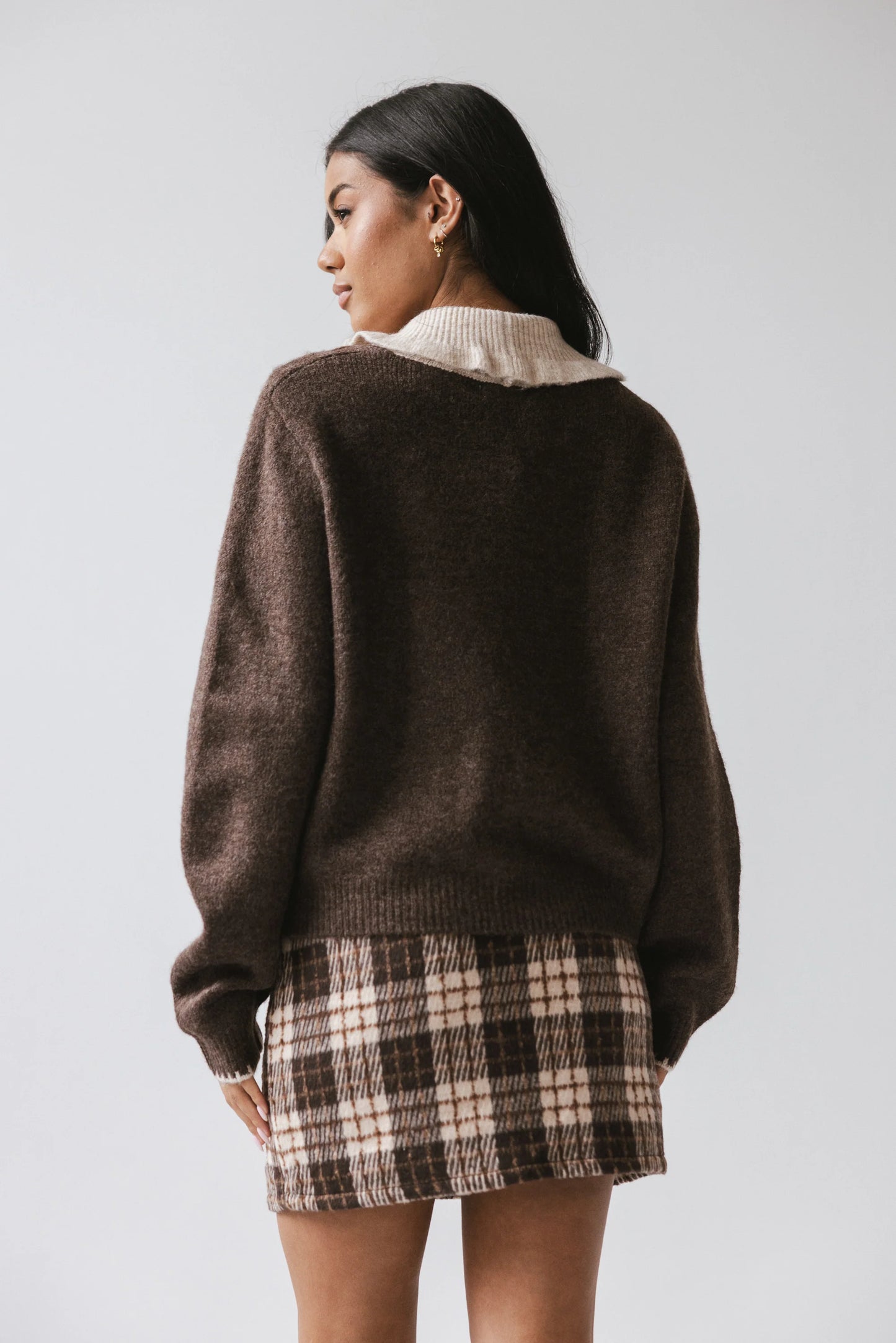Brody Contrast Cardigan